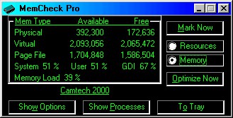 MemCheck Pro 3.0 screenshot