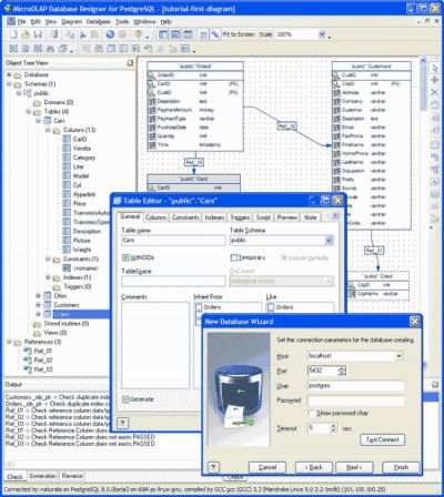 microOLAP Database Designer for PostgreSQL 1.2.8 screenshot