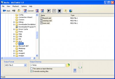 MidToMid 1.0 screenshot