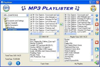 MP3 Playlister 1.0 screenshot