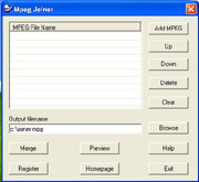 Mpeg Joiner 2.4.1.9 screenshot