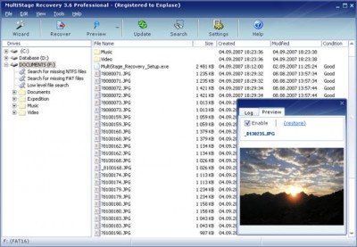 MultiStage Recovery 3.6 screenshot