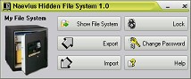 Naevius Hidden File System 1.0 screenshot