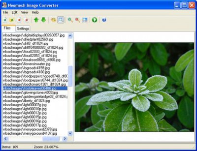 Neomesh Image Converter 2.5 screenshot