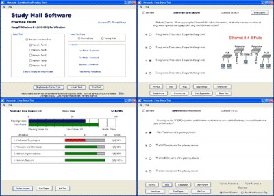 Network+ Practice Tests by Study Hall 4.2 screenshot