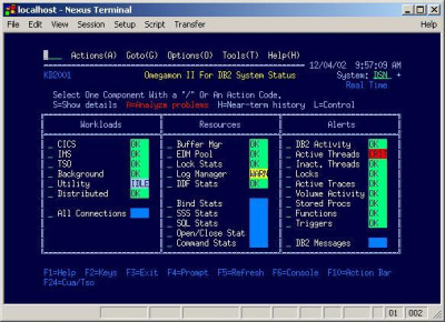Nexus Terminal 7.70 screenshot