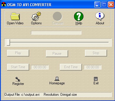 OGM to AVI Converter 3.0.2.3 screenshot