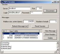 OstroSoft POP3 Component 2.4.2 screenshot