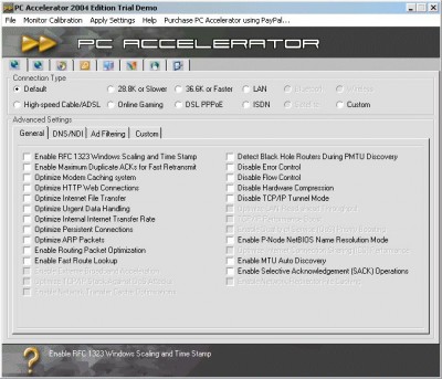 PC Accelerator 2007 1.2.17 screenshot