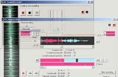 PC Sound Recorder and Editor 1.05 screenshot