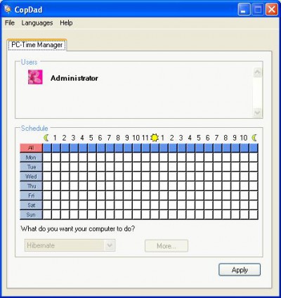 PC-Time Manager 1.2.2 screenshot