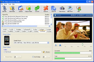 Pc Video Converter Studio 5.3 screenshot