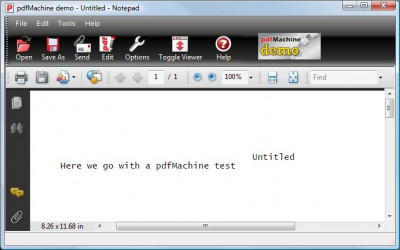 pdfMachine 15.40 screenshot