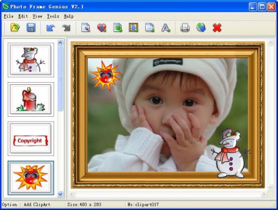 Photo Frame Genius 2.3 screenshot