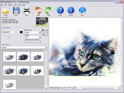 PhotoArtist 1.2.6 screenshot