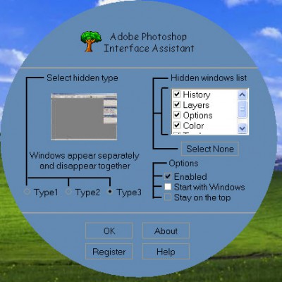 Photoshop Interface Assistant 3.3 screenshot