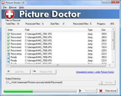 Picture Doctor 1.7.3 screenshot