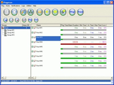 Pingotron 4.2.0 screenshot