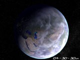 Planet Earth 3D Screensaver 1.0 screenshot