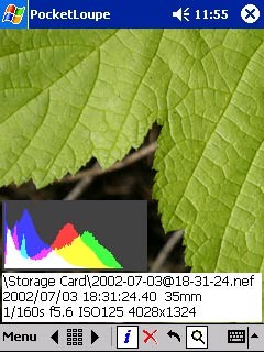 PocketLoupe 1.70 screenshot
