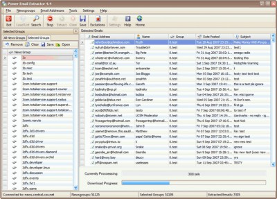 Power Email Extractor Lite 4.5 screenshot