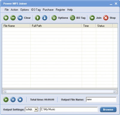 Power MP3 Joiner 1.00 screenshot