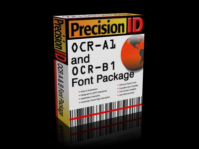 PrecisionID OCR-A and OCR-B Fonts 3.0 screenshot