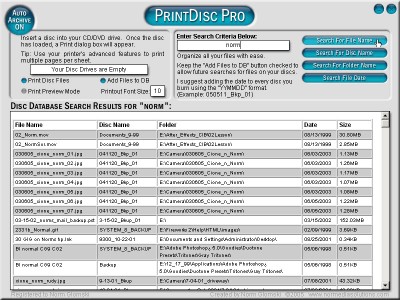 PrintDisc Pro 2.0 screenshot