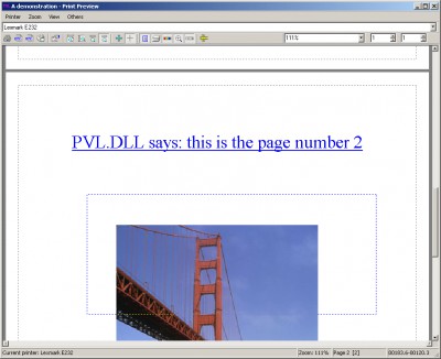 PVL - Print Preview Library 2.1.0.0 screenshot