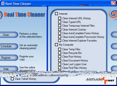 Real Time Cleaner 2.5 screenshot