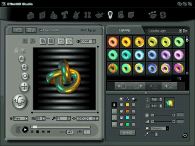 Reallusion Effect3D Studio 1.1 screenshot