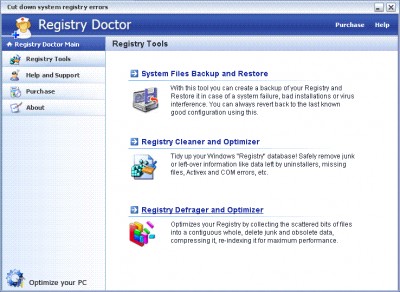 Registry Doctor 2.00 screenshot