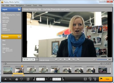 Replay Media Splitter 2.2.1409 screenshot