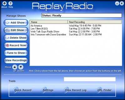 Replay Radio 5.1 screenshot