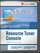 Resource Tuner Console 1.92 screenshot