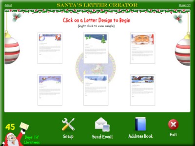 Santa's Letter Creator 1.62 screenshot