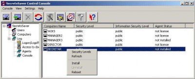 SecretsSaver 3.05 screenshot
