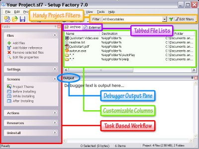 Setup Factory 7.0.6.1 screenshot
