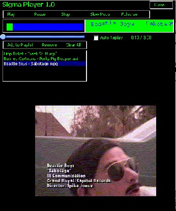 Sigma Player 1.0 screenshot