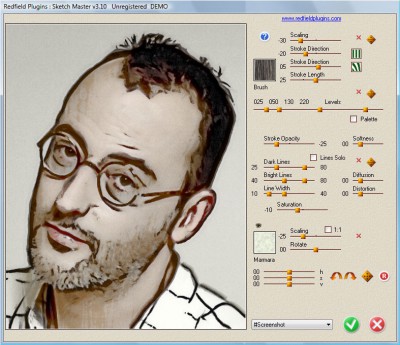 Sketch Master Plug-in 3.20 screenshot