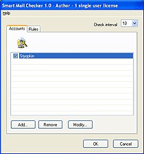 Smart Mail Checker 1.13 screenshot