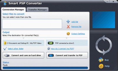 Smart PSP Converter 6.8 screenshot