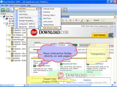 SmartOutline 2007 2.2 screenshot