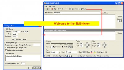 SMS Ticker v2.3.2 screenshot
