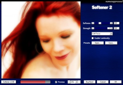 Softener 2.11 screenshot