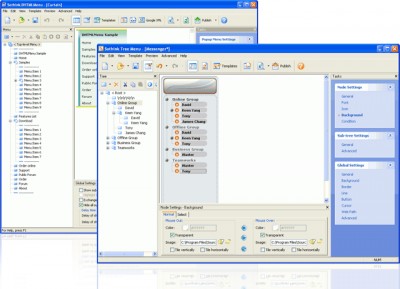 Sothink DHTML Menu Suite 5.5 screenshot
