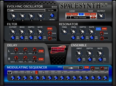 Space Synthesizer 2.0.3 screenshot