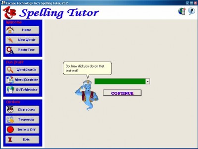 Spelling Tutor 6.7 screenshot