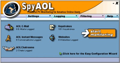 SpyAOL 1.01 screenshot