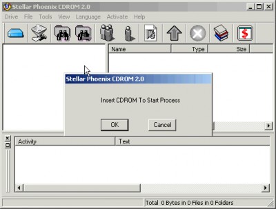 Stellar Phoenix CDRom 2.0 screenshot